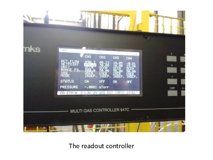 The readout controller 