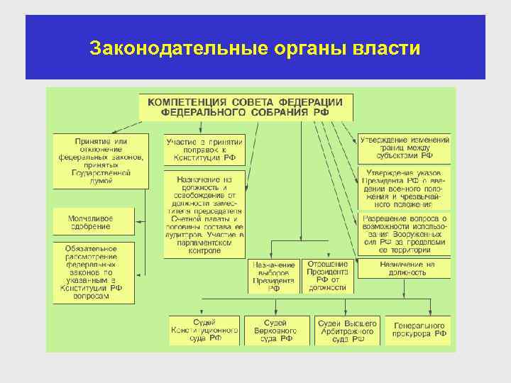 Законодательные органы власти 