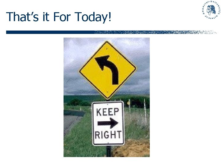 That’s it For Today! 