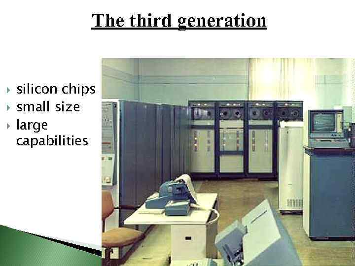 The third generation silicon chips small size large capabilities 