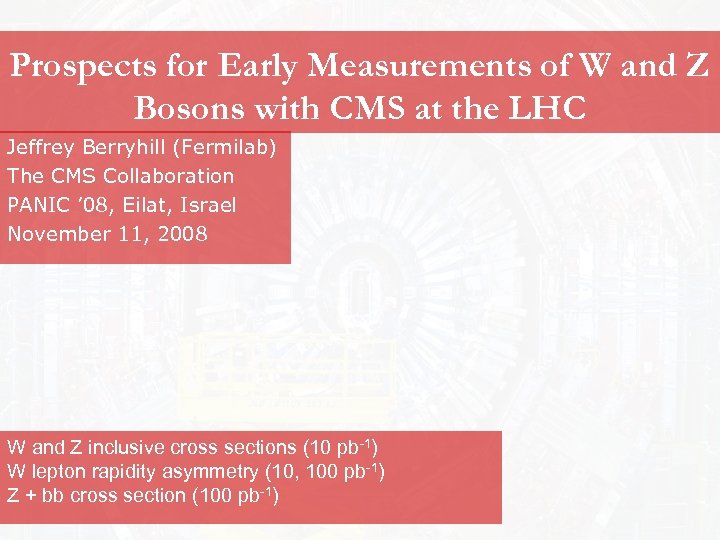 Prospects for Early Measurements of W and Z Bosons with CMS at the LHC