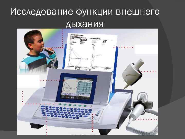 Исследование функции внешнего дыхания 