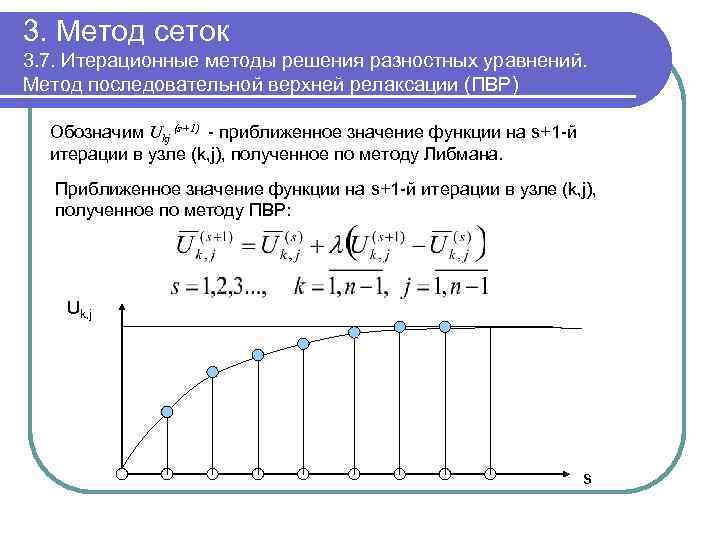 Шаблоном разностной схемы называется