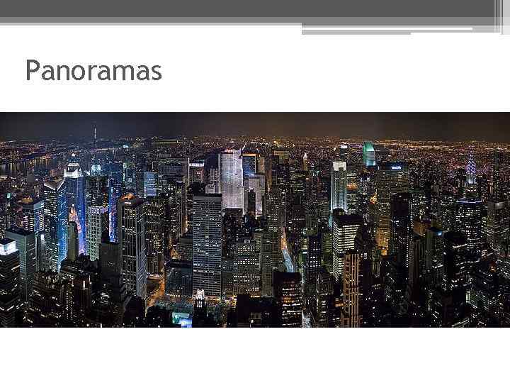 Panoramas 