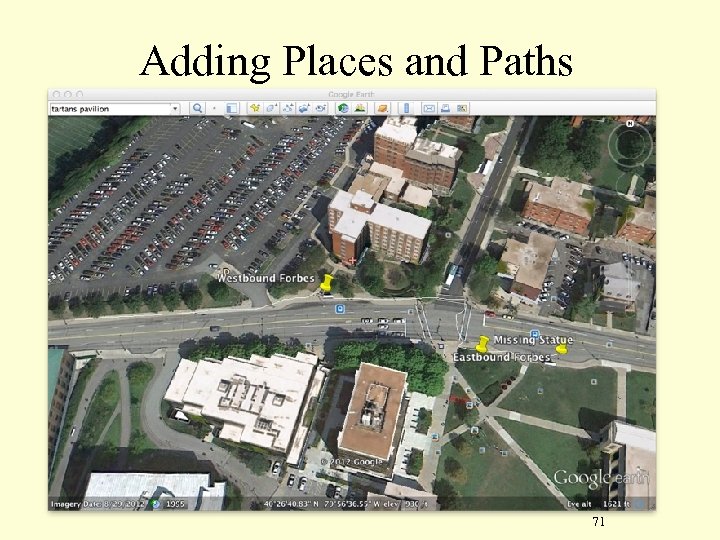 Adding Places and Paths 71 