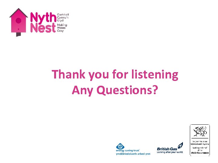 Thank you for listening Any Questions? 