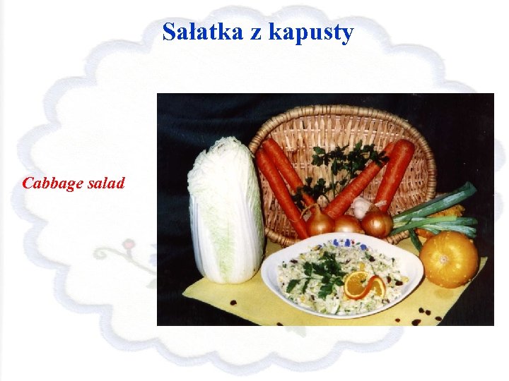 Sałatka z kapusty Cabbage salad 