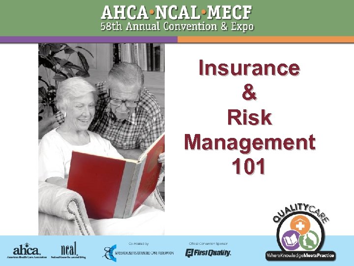 Insurance & Risk Management 101 