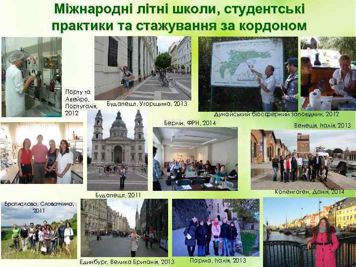 Міжнародні літні школи, студентські практики та стажування за кордоном Порту та Авейро, Португалія, 2012