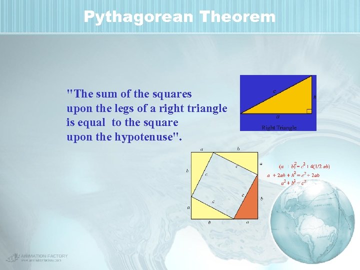 Pythagorean Theorem 