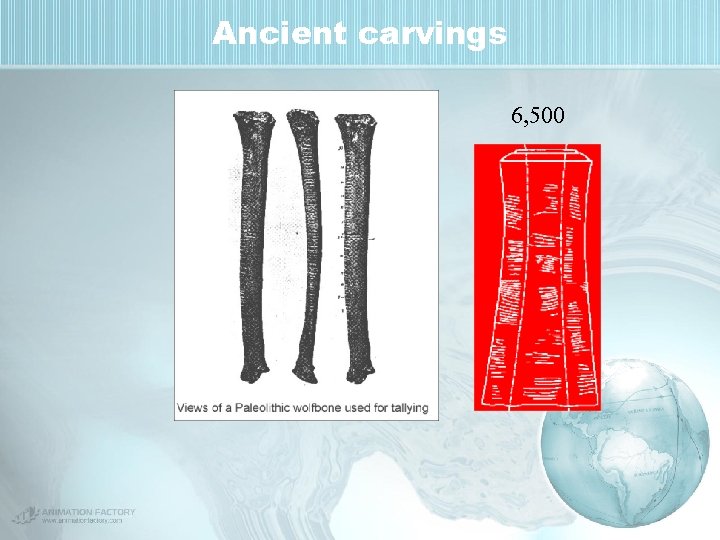 Ancient carvings 6, 500 