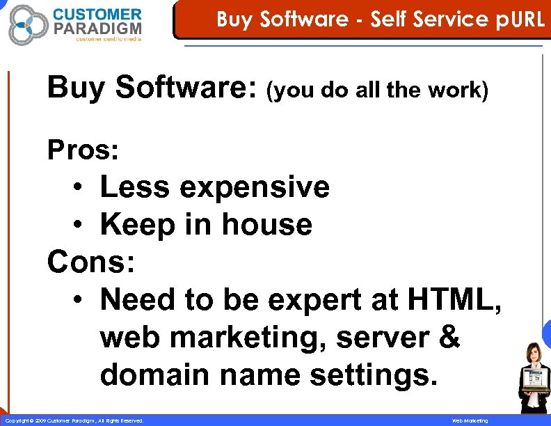 Buy Software - Self Service p. URL Buy Software: (you do all the work)