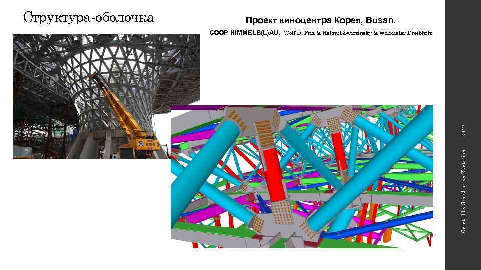 2017 Проект киноцентра Корея, Busan. COOP HIMMELB(L)AU, Wolf D. Prix & Helmut Swiczinsky &