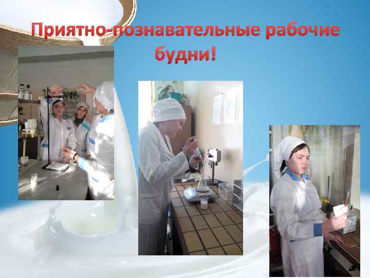 Приятно-познавательные рабочие будни! 