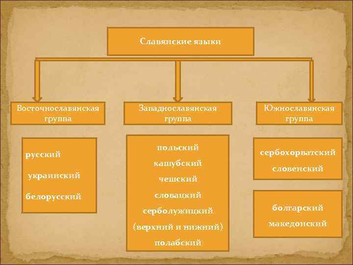 Западнославянская группа языков
