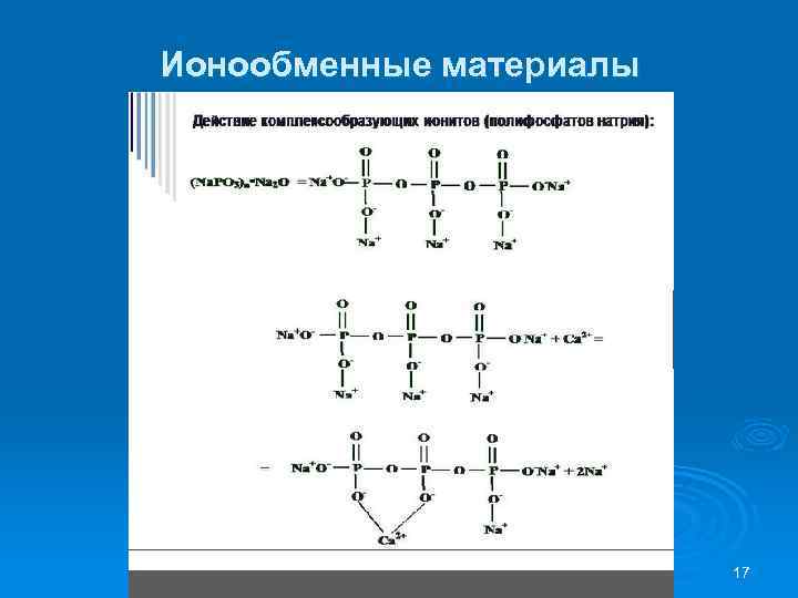 Ионообменные материалы 17 