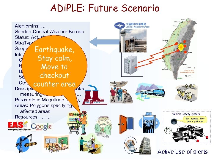 ADi. PLE: Future Scenario Alert xmlns: … Sender: Central Weather Bureau Status: Actual Msg.