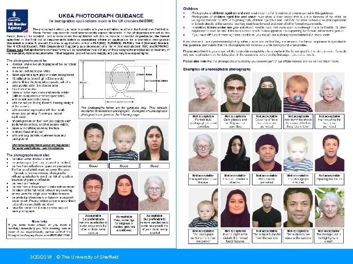 3/20/2018 © The University of Sheffield 