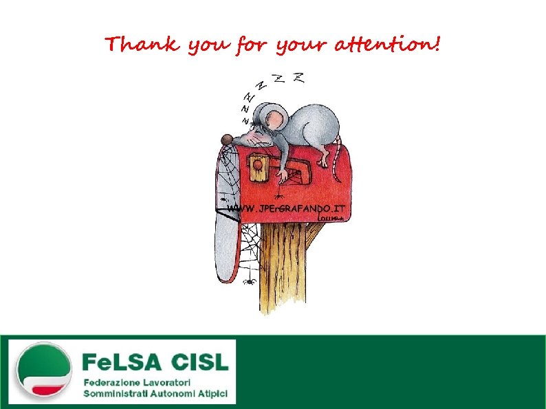 Thank you for your attention! 