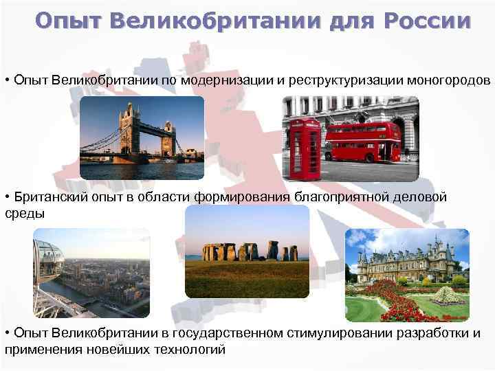 Какая промышленность в великобритании