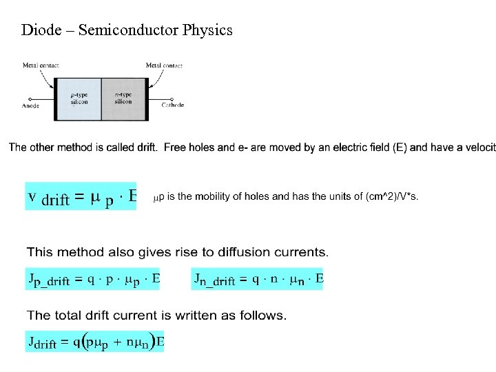 Diode – Semiconductor Physics 