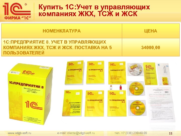 Купить 1 С: Учет в управляющих компаниях ЖКХ, ТСЖ и ЖСК НОМЕНКЛАТУРА 1 С: