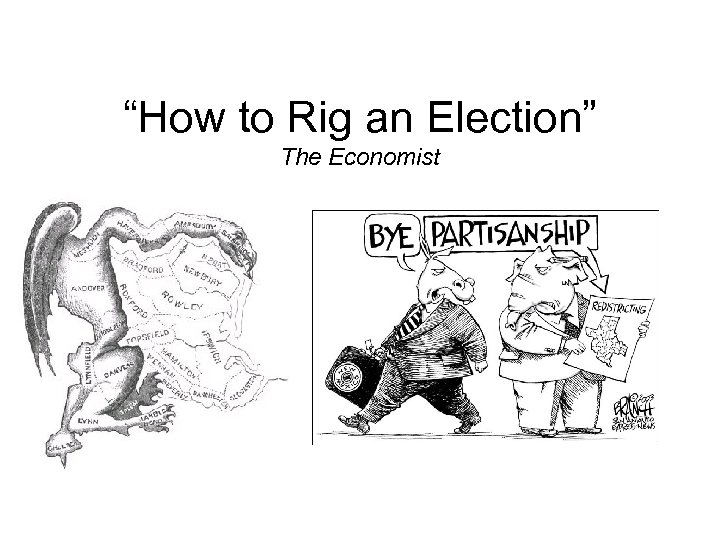 “How to Rig an Election” The Economist 