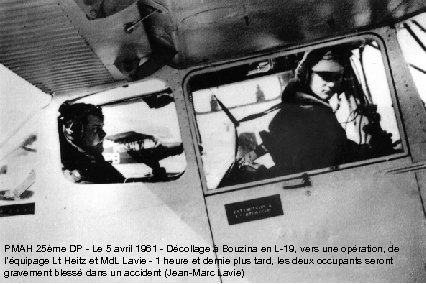 PMAH 25ème DP - Le 5 avril 1961 - Décollage à Bouzina en L-19,