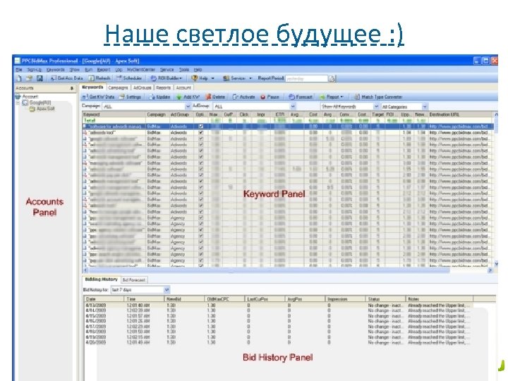 Наше светлое будущее : ) 