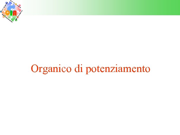 Organico di potenziamento 