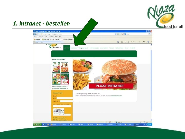 1. Intranet - bestellen 