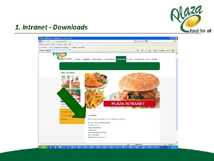 1. Intranet - Downloads 