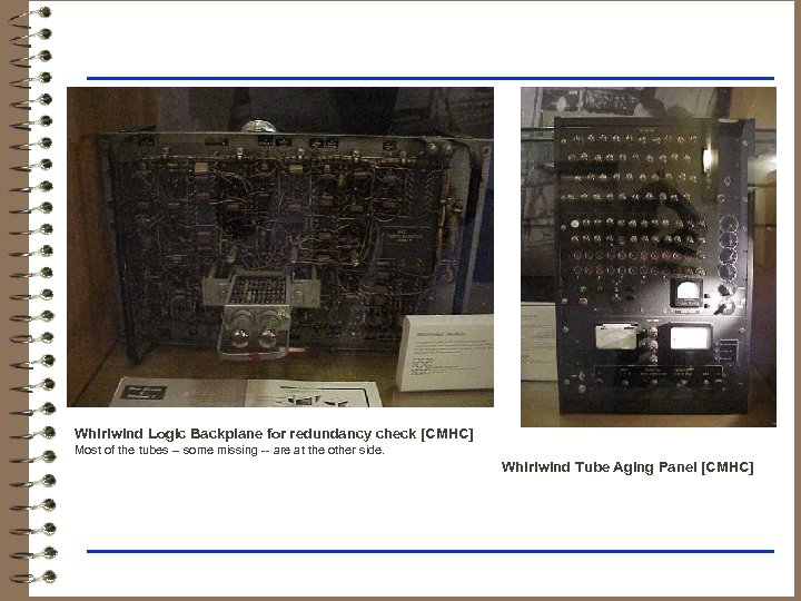 Whirlwind Logic Backplane for redundancy check [CMHC] Most of the tubes -- some missing