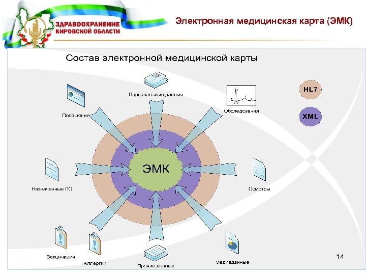 Электронная медицинская карта (ЭМК) 14 