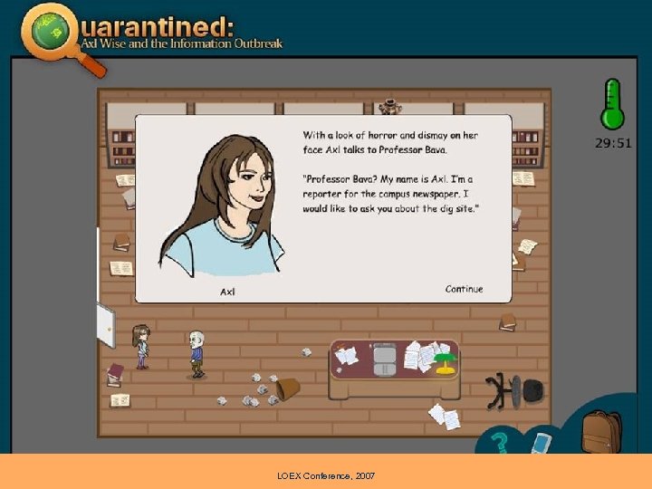 LOEX Conference, 2007 