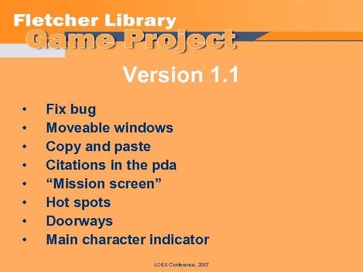 Version 1. 1 • • Fix bug Moveable windows Copy and paste Citations in