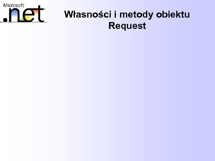 Własności i metody obiektu Request 