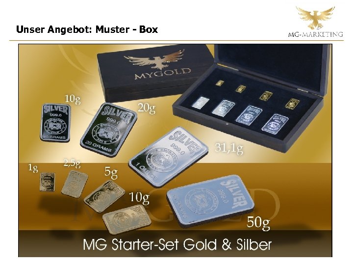 Unser Angebot: Muster - Box 