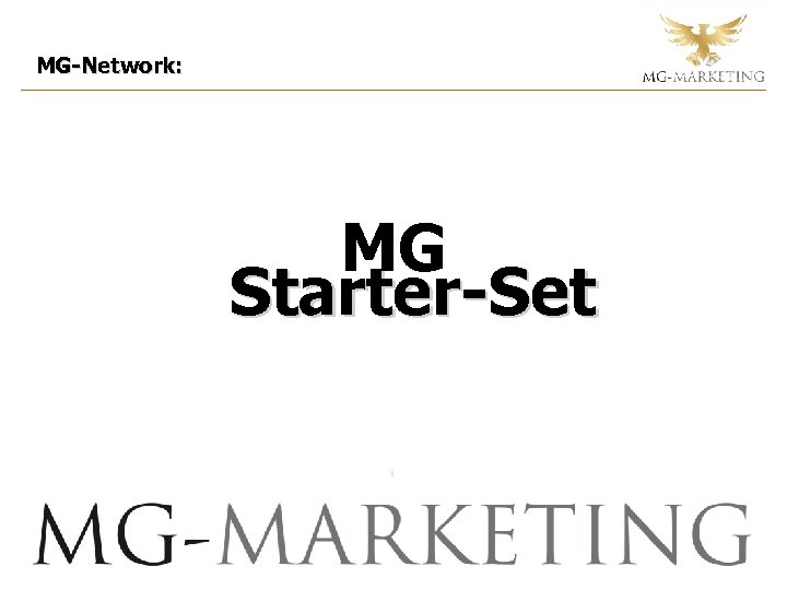 MG-Network: MG Starter-Set 