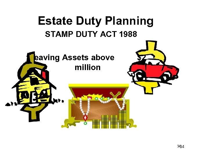 Estate Duty Planning STAMP DUTY ACT 1988 Leaving Assets above million $2 34 34