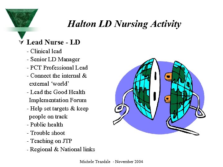 Halton LD Nursing Activity Ú Lead Nurse - LD - Clinical lead - Senior