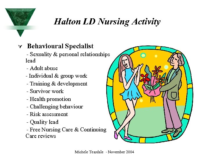 Halton LD Nursing Activity Ú Behavioural Specialist - Sexuality & personal relationships lead -