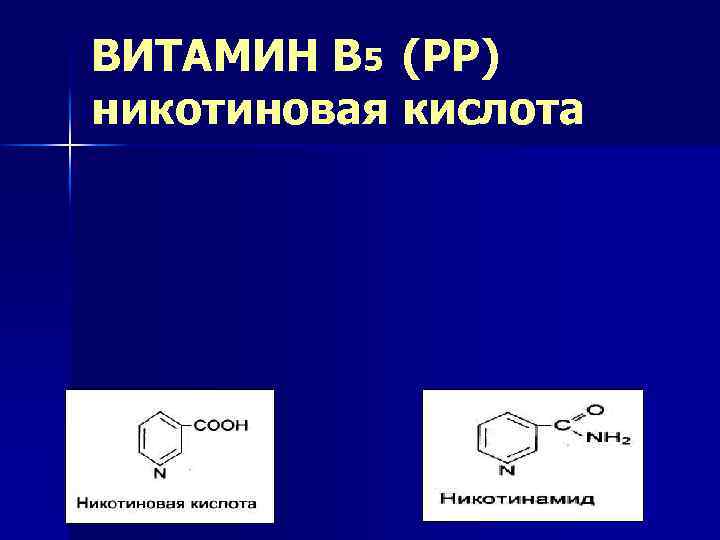 ВИТАМИН В 5 (РР) никотиновая кислота 