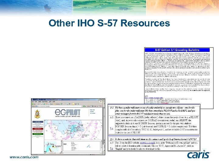 Other IHO S-57 Resources 