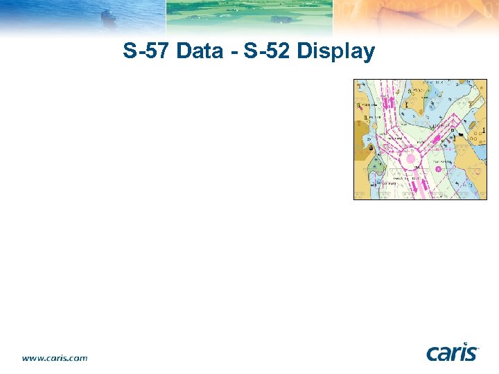 S-57 Data - S-52 Display 