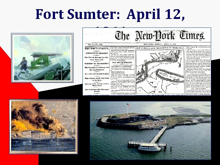 Fort Sumter: April 12, 1861 