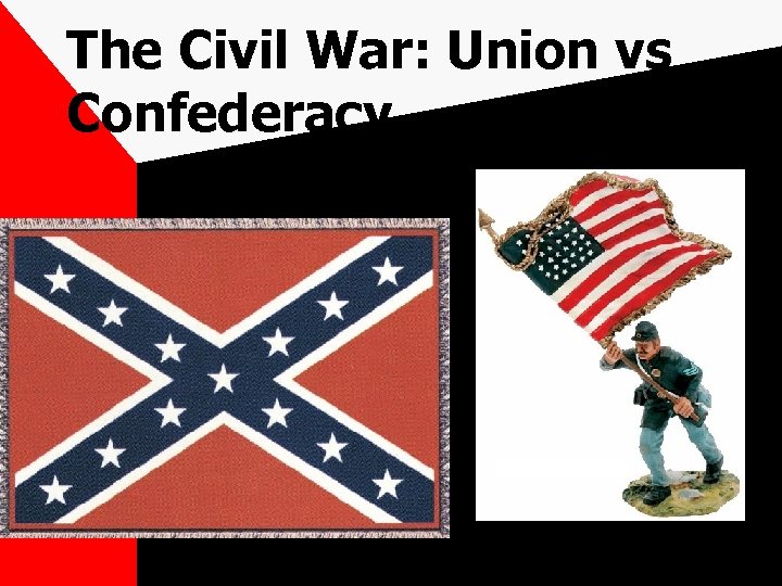 The Civil War: Union vs Confederacy 