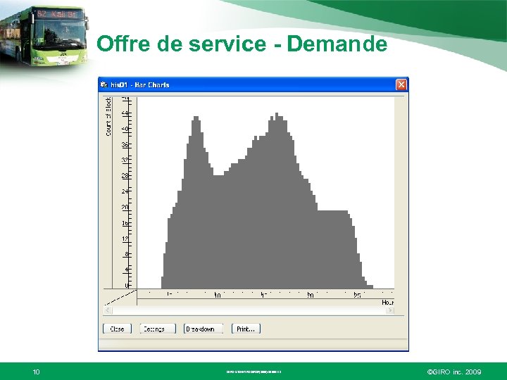 Offre de service - Demande 10 GIRO-STD-INTROGIROF(2009)-20090112 ©GIRO inc. 2009 