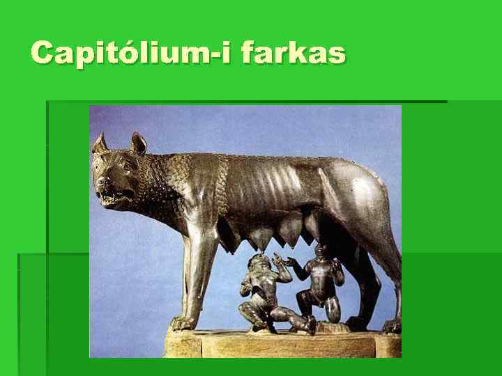 Capitólium-i farkas 