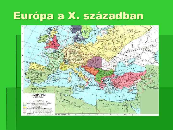 Európa a X. században 